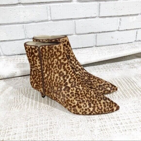 J. Crew Women’s Fiona kitten-heel ankle boots - Size 8